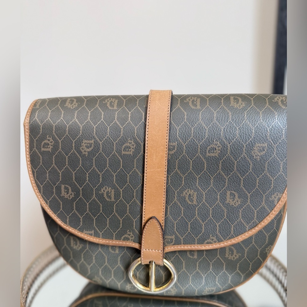 Vintage Christian Dior crossbody bag with removable insert - Picture 4 of 12